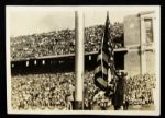 1924 (October 18th, 1924) Illinois vs. Michigan Football Homecoming Victory 5 x 6.75 Real Photo Postcard  - Lot of 3- Red Grange scores 3 touchdown