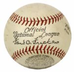 1935 Major/Minor League Signed ONL (Frick) Baseball w/Andy High Ace Elliot, Reiss - JSA 