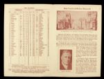 1927 University of Michigan vs. University of Chicago Official Program