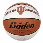 Bobby Knight University of Indiana Signed Full Size Basketball - JSA 