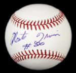 1980s Hall of Fame Single Signed Sluggers Baseball - Lot of 7 w/Boggs, Cepeda, Slaughter Carew Irvin Dawson - JSA 