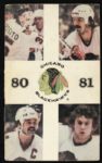 1980-81 Chicago Blackhawks Signed Media Guide w/40 Sigs. Dennis Savard Tony Esposito Steve Larmer Keith Magnuson - JSA 