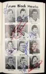 1980-81 Chicago Blackhawks Signed Media Guide w/40 Sigs. Dennis Savard Tony Esposito Steve Larmer Keith Magnuson - JSA 