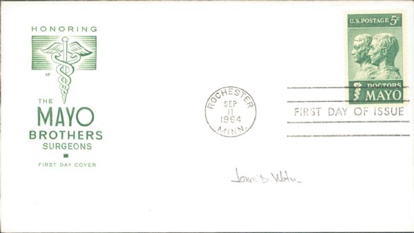 Nobel Prize Winners Medicine Signed FDC Cover - Lot of 20 - JSA 