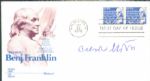Nobel Prize Gary Becker Economics & Czeslaw Milosz Literature Signed First Day Cover - JSA 