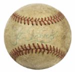 1980s Joe Adcock Milwaukee Braves Single Signed Baseball - JSA 