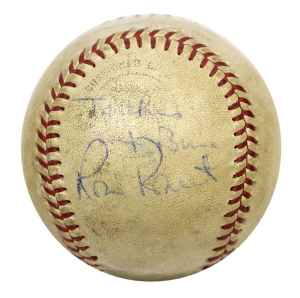 1951-69 ONL (Giles) Baseball - Signed (MEARS Auction LOA)