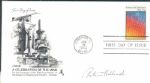1980s-90s Astronaut Signed First Day Cover - Lot of 3 w/Alexei Leonov Bob Overmeyer Don Lind - JSA