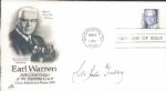 1986-91 Supreme Court Justice Signed First Day Cover - Lot of 5 Incl. Ginsburg & Clarence Thomas - JSA