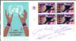 Nobel Peace Prize Winner - Lot of 4 Peace Winners  w/Desmond TuTu- JSA 