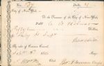 1813 DeWitt Clinton Signed Executive Note - Man Most Responsible For Building of Erie Canal - JSA 