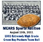 1961 Absolutely the Finest Known Green Bay Packers Team Signed Football - Vince Lombardis 1st Championship (42 signatures) - Full JSA Letter
