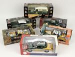 1995-2002 Green Bay Packers Die Cast Classic Car Banks MIB - Lot of 6