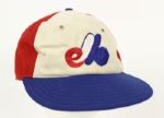 1970-80s circa Montreal Expos Professional Model Cap