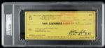 1970s Bud Selig and Gorman Thomas Milwaukee Brewers Signed Checks - PSA Encapsulated - Lot of 5
