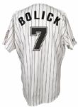 1999 Frank Bolick Game Worn Japanese Jersey, Cap & Baseball (MEARS Auction LOA)