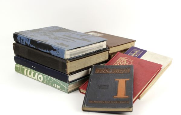 1899-1973 University of Illinois "Illio" Yearbooks - Lot of 25