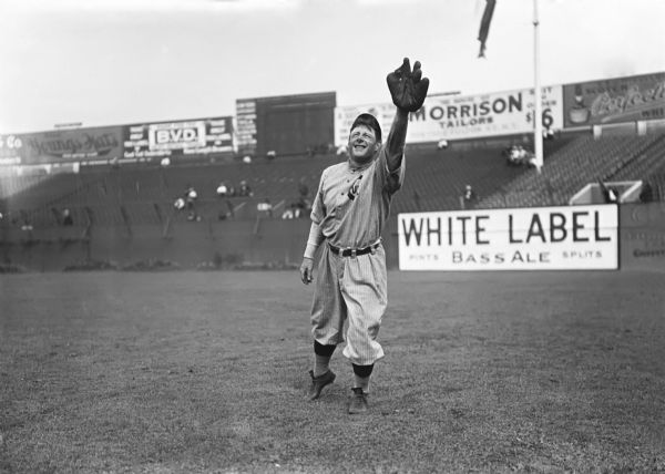 1910 Ginger Beaumont Chicago Cubs Charles Conlon Original 11" x 14" Photo Hand Developed from Glass Plate Negative & Published (The Sporting News Hologram/MEARS Photo LOA)