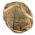 1920s Ken Wel Leather Football Helmet 