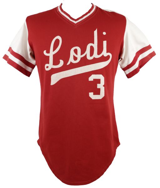 1979-87 circa Lodi No. 3 Baseball Jersey