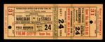 1953 Rocky Marciano vs. Roland Le Starza Full Ticket From Marcianos Second Title Defense