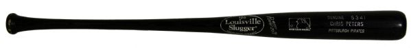 1999 Chris Peters Louisville Slugger Professional Model Game Used Bat - Pittsburgh Pirates (MEARS A8 & PSA/DNA GU 6.5)