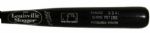 1999 Chris Peters Louisville Slugger Professional Model Game Used Bat - Pittsburgh Pirates (MEARS A8 & PSA/DNA GU 6.5)