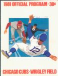 1972-89 Chicago Cubs Program/Scorecard - Lot of 37 Most Scored 