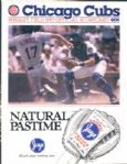 1972-89 Chicago Cubs Program/Scorecard - Lot of 37 Most Scored 