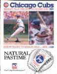 1972-89 Chicago Cubs Program/Scorecard - Lot of 37 Most Scored 