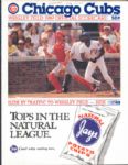 1972-89 Chicago Cubs Program/Scorecard - Lot of 37 Most Scored 