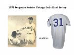 1971 Ferguson Jenkins Chicago Cubs Game Worn Road Jersey (MEARS A9)