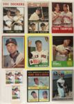 1960-87 Topps Card Collection - Lot of 95 w/1961 Mickey Mantle Many 1960s Cards