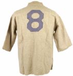 1910-20 Upsala Game Worn Wool Jersey (MEARS Auction LOA) 