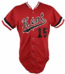 1990s Kent Game Worn #15 Baseball Jersey (MEARS Auction LOA)