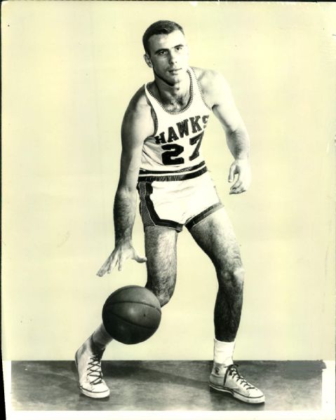 1960 Bob Pettit St. Louis Hawks "The Sporting News Collection Archives" Original 8" x 10" Production Art (Sporting News Collection Hologram/MEARS Photo LOA)