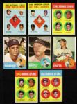 1963 Topps Complete Set w/ Pete Rose Rookie Mickey Mantle Sandy Koufax 