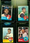 1963 Topps Complete Set w/ Pete Rose Rookie Mickey Mantle Sandy Koufax 