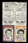 1975 Cincinnati Reds Pee Wee Postcard Set of 6 In Original Packaging - Pete Rose Joe Morgan 