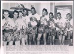 1960 U.S. Olympic Boxing Team (feat. Cassius Clay) "The Sporting News Collection Archives" Original 6.5" x 8.5" Photo (Sporting News Collection Hologram/MEARS Photo LOA)