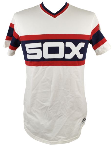 1983 Jerry Hairston Chicago White Sox Game Worn Home Jersey w/All Star Patch (MEARS A10)