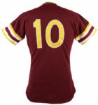 1982 Mustangs Game Worn Jersey (MEARS Auction LOA)