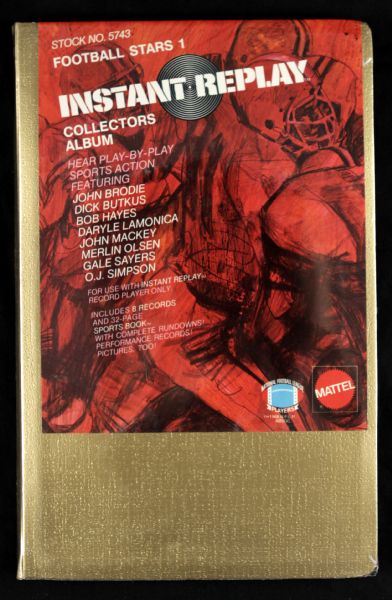 1971 Instant Replay Collectors Album - Feat. Butkus Sayers Simpson Olsen - MIB