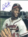 2004 Wes Covington Milwaukee Braves Signed 8" x 10" Photo "Signed at his last Milwaukee Appearance) (MEARS Auction LOA)