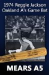 1974 Reggie Jackson H&B Louisville Slugger Professional Model Game Bat (MEARS A5)