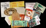 1925-84 Various Ticket Stubs and Pocket Schedules - Illini Notre Dame Chicago Blitz Drag Racing - Over 20 Items