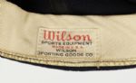 1945-50 Cleveland Indians Game Worn Cap Attractive Style (MEARS Auction LOA) 