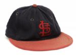 1941-45 Mort Cooper St. Louis Cardinals Game Worn Cap (MEARS Auction LOA) 