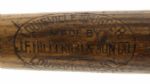 1911-16 Frank Home Run Baker JF Hillerich & Son Co. Louisville Slugger Game Used Decal Bat (MEARS Authentic)