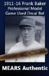 1911-16 Frank Home Run Baker JF Hillerich & Son Co. Louisville Slugger Game Used Decal Bat (MEARS Authentic)